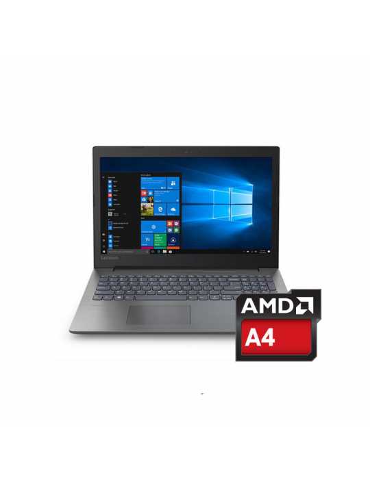  كمبيوتر محمول - Lenovo Ideapad 330-AMD-A4-4GB RAM-1TB HDD-2G AMD-DOS-Black