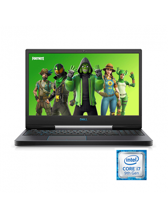  Laptop - Dell Inspiron G 5-N 5590 i7-9750H-16GB-1TB-256GB SSD-GTX1660Ti-6GB-15.6 FHD-DOS-Black