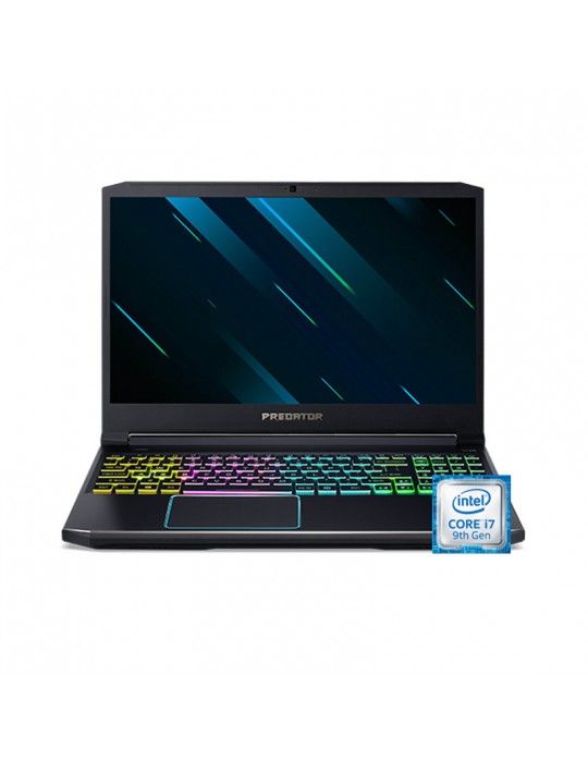  Laptop - Acer Predator Helios 300 PH315-52-75C6-core i7-9750H-16GB DDR4-2TB HDD-512GB SSD-NVIDIA® GeForce® GTX 1660Ti 6GB-15.6"