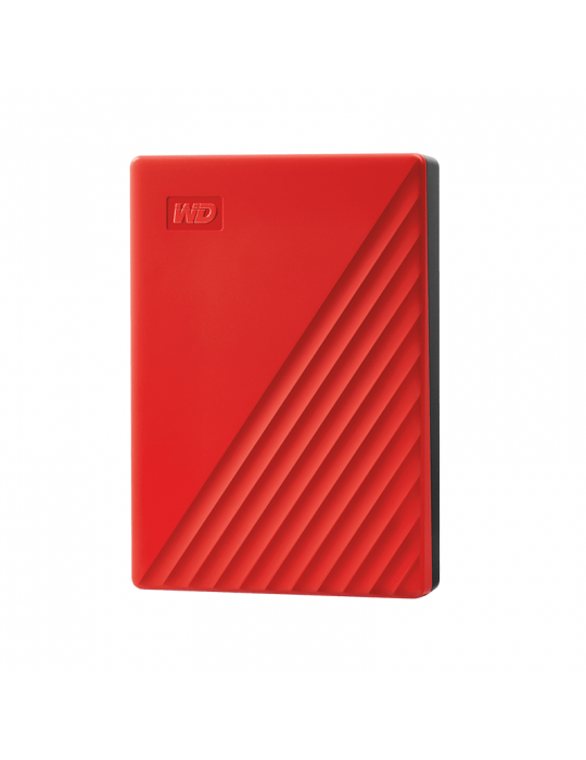  Hard Drive - HDD External WD 2T.B Passport USB3-Red