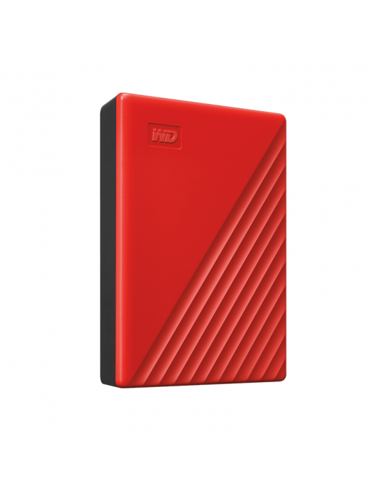  Hard Drive - HDD External WD 4T.B Passport-Red