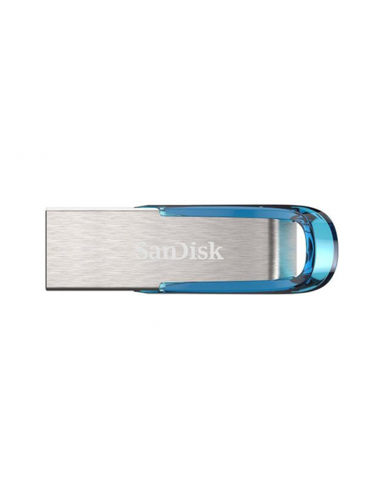  فلاش ميمورى - Flash Memory 128GB SanDisk Ultra Flair-USB3-Blue