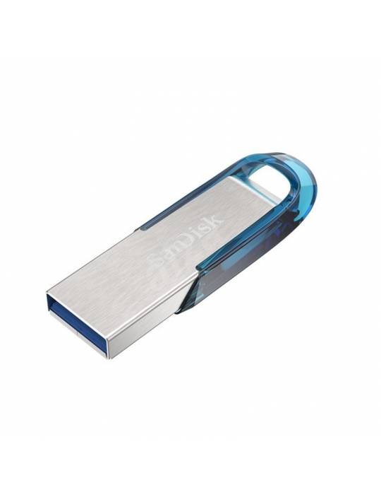  فلاش ميمورى - Flash Memory 128GB SanDisk Ultra Flair-USB3-Blue