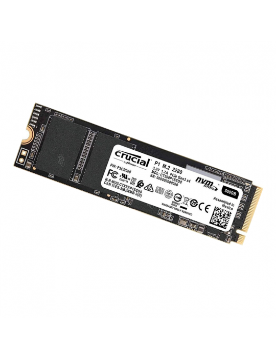  هارد ديسك - SSD Crucial 500GB M.2 P1 NVMe
