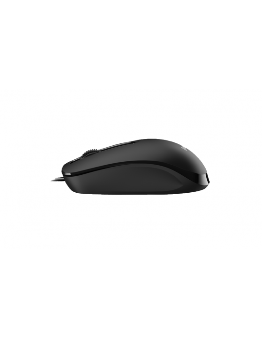  Mouse - Mouse Genius DX-130 Smooth Touch 3 Button USB-1000 DPI-Black-G5-With Smart Genius APP