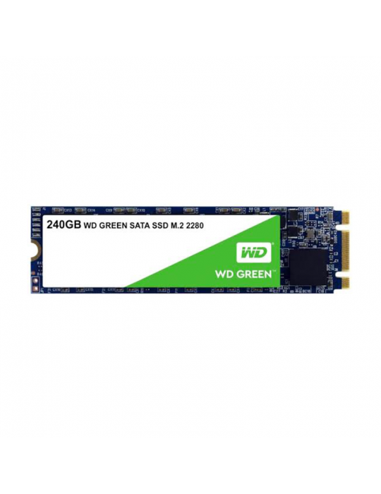 Hard Drive - Western Digital Green 240 GB SSD HDD (SATA/600)-Internal-M.2 2280