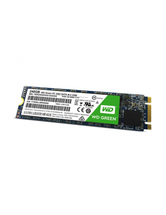  هارد ديسك - Western Digital Green 240 GB SSD HDD (SATA/600)-Internal-M.2 2280