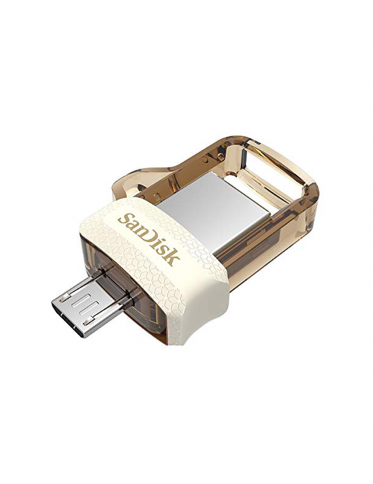 Flash Memory - Flash Memory 32GB SanDisk-Ultra Dual Drive-OTG-GOLD