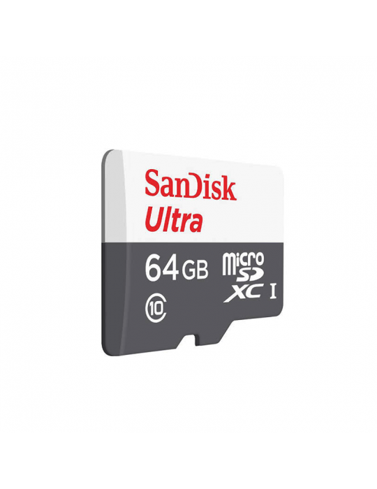  كروت ذاكرة - Micro SDXC SanDisk 64GB Ultra Android