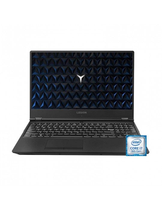 Laptop - Lenovo Y540 core i7-9750H-16GB-1TB-512GB SSD-GTX1650-4GB-15.6 FHD-Win10-Black