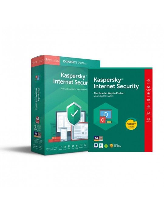  Software - KasperSky Internet Security 3 DEVICE + 1FREE