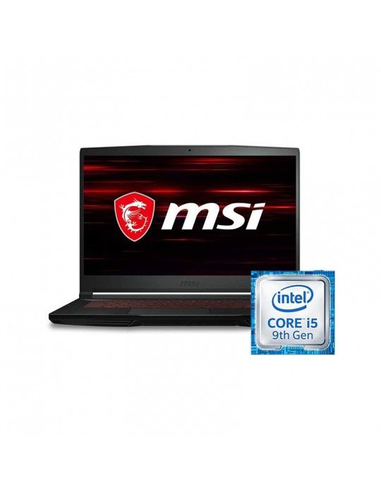  Laptop - msi GF63 Thin 9RCX core i5-9300H-8GB DDR4-512GB SSD NVME-GTX 1050TI 4GB-15.6" FHD