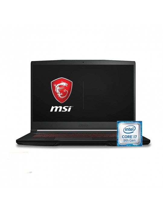  Laptop - msi GF63 Thin 9SC core i7-9750H-16GB DDR4-512GB SSD NVME-GTX 1650 4GB-15.6" FHD
