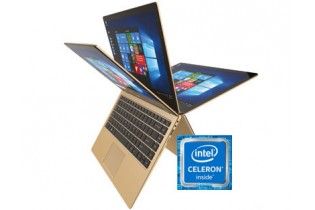  Laptop - Cherry ZE55L YUGA-Intel Celeron N3350-RAM 4GB-64GB-Intel HD Graphics-13.3FHD MULTI TOUCH YUGA-Win 10-Gold
