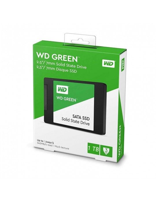  Hard Drive - SSD HDD WD 1TB Green 2.5 SATA