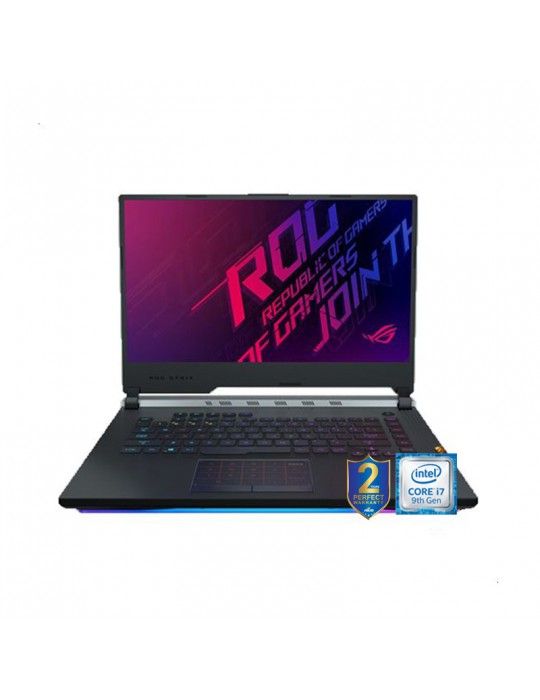  Laptop - ASUS ROG-STRIX-SCAR Intel core I7-9750H-BGA-16GB DDR4-1TB5 SSH8G-256G PCIE-NVIDIA GEFORCE RTX 2060 6GB