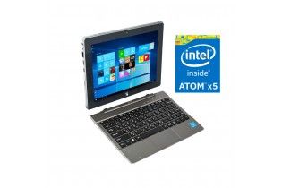  كمبيوتر محمول - Cherry ZE06G 10.1"-Touch-2in1-Intel Atom X5 Z8350-2GB RAM DDR-VGA Intel HD 4000-Memory 32 GB-Windows 10-Grey