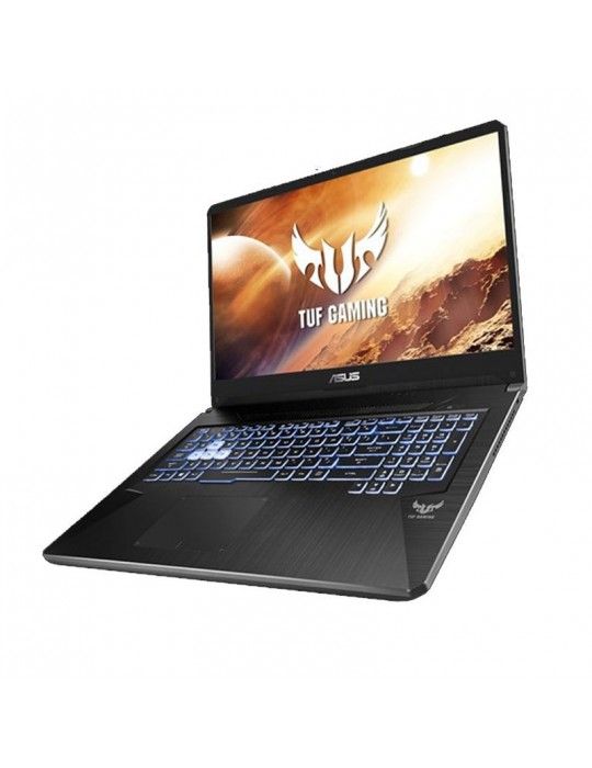  Laptop - ASUS TUF Gaming FX705DU-H7106T -AMDR7-3750H-DDR4 16G-1TB 54R+256G PCIE SSD-GTX 1660Ti-GDDR6 6GB-17.3 FHD-Win10-BLACK P