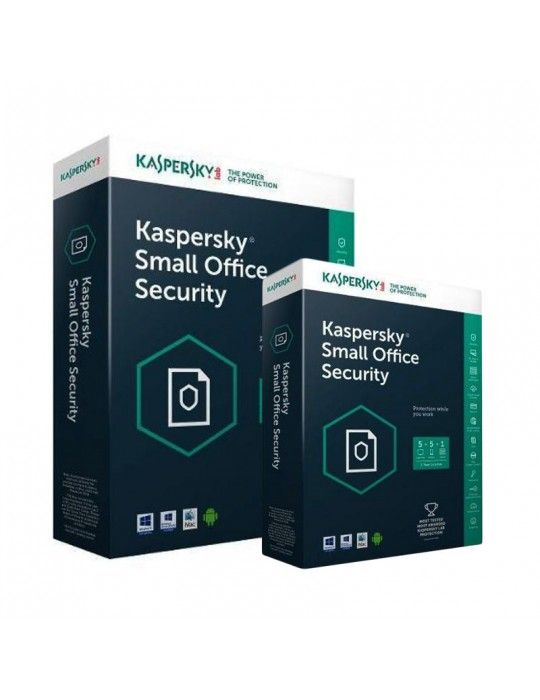  Software - Kaspersky Small Office Security V5 - (One Server +10 Clients + 10 Mobiles Free)- Media & License / 1Y