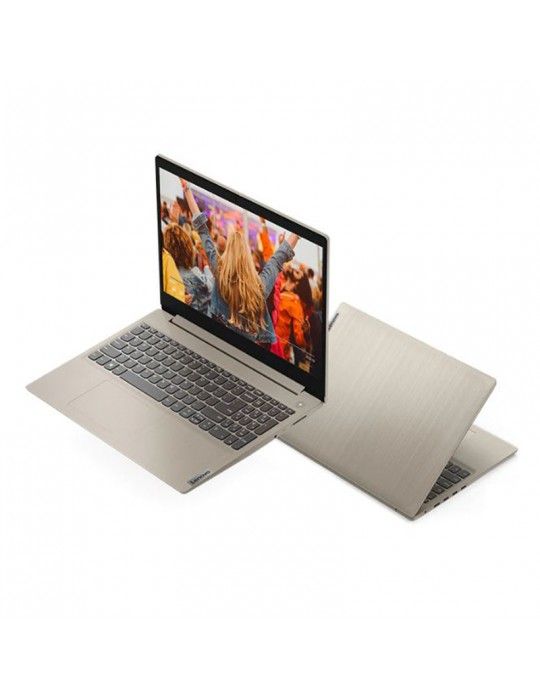  كمبيوتر محمول - Lenovo IdeaPad 3 Core i3-10110U- 4GB- 1TB HDD- 15.6"HD- MX130-2G- DOS-Platinum Gray