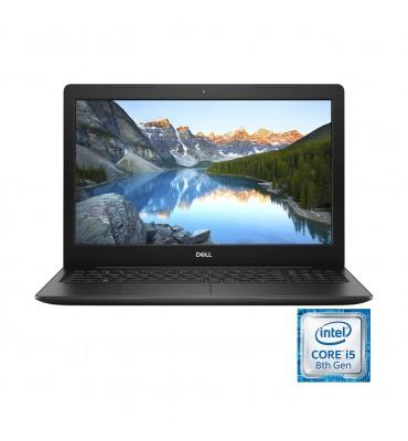 Dell Inspiron 3580-15.6"-Intel Core i5-8265U-4GB RAM DDR4-1TB HDD-AMD R520-2GB-DOS-Black