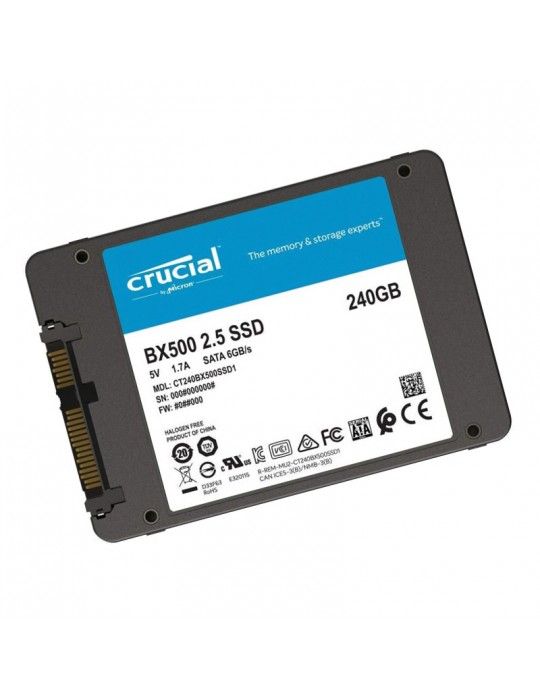  SSD - SSD Crucial 240GB 2.5 Bx500