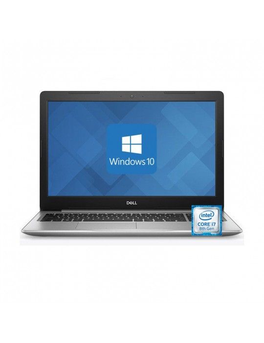  كمبيوتر محمول - Dell Inspiron 5583 Intel Core i7-8565U-16GB RAM DDR4-2TB HDD 256 SSD-DVD-MX130 4GB-Silver