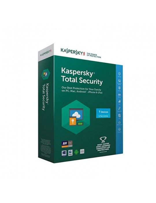  Software - KasperSky Total Security 1 user-License only