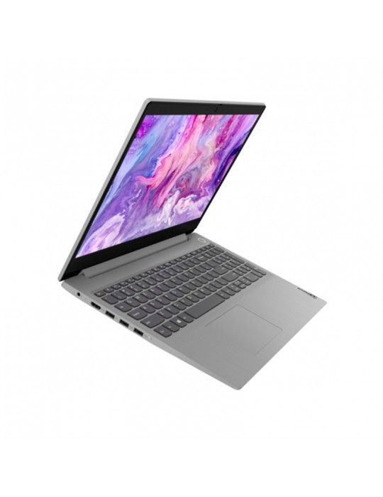 كمبيوتر محمول - Lenovo IdeaPad L3 Core i5-10210U-8GB-1TB-MX130-2GB-15.6 FHD-DOS-Platinum Grey