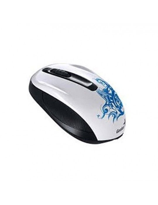  ماوس - Mouse Genius Wireless NX-6510 White Tattoo