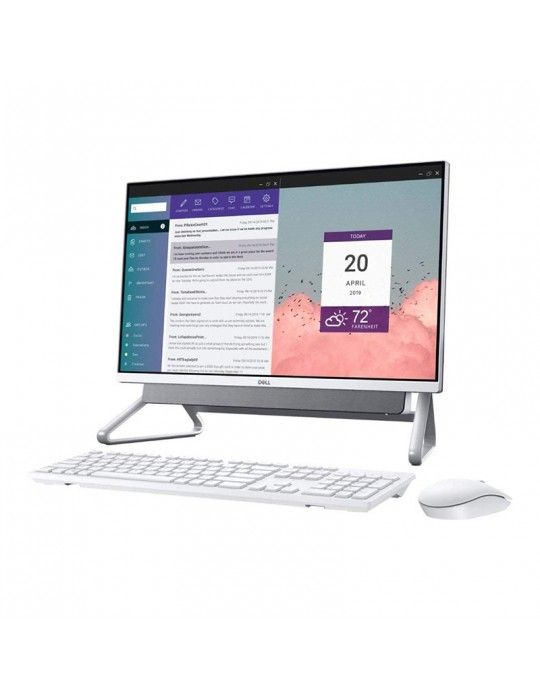  Desktop - Dell All-in-one Inspiron 5490 i7-10510U-8GB-MX110-2GB-1TB-SSD 512GB-23.8 FHD-Win10