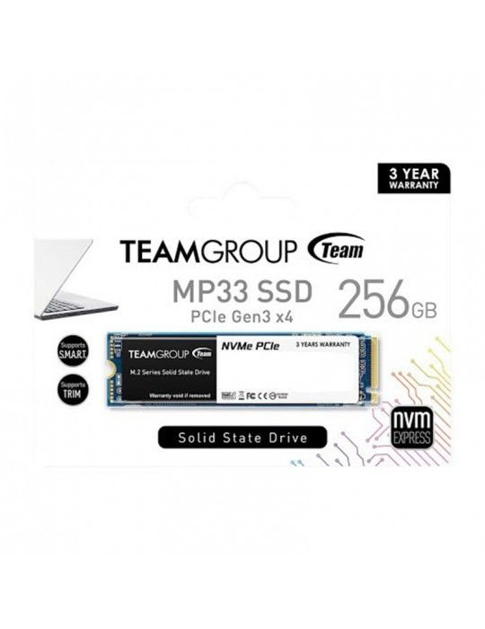  Hard Drive - SSD TEAM MP33-256GB M.2 NVMe