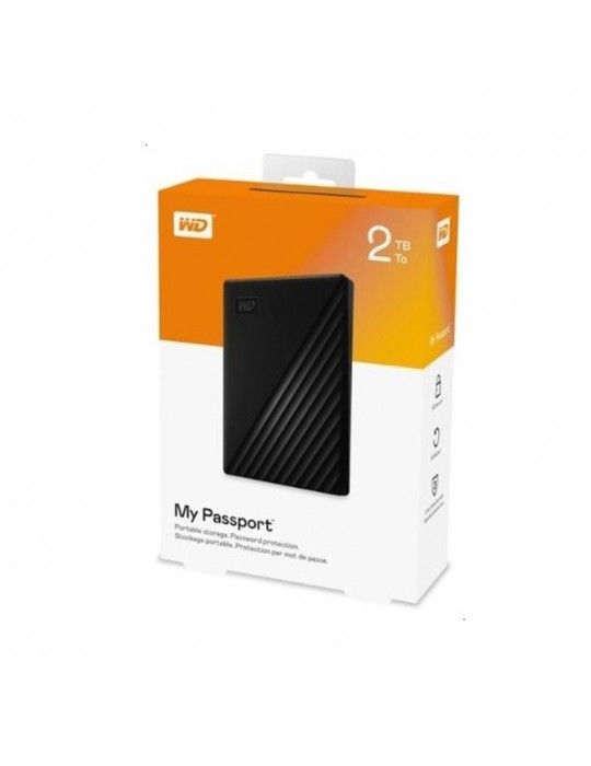  HDD - HDD External WD 2T.B Passport USB3-Black