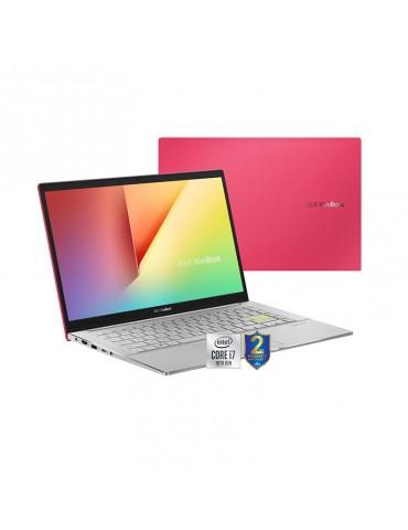 ASUS VivoBook-S14 S433FL-EB080T I7-10510U-8GB-SSD 512GB-Nvidia MX250-2GB-14 FHD-Win10-Red