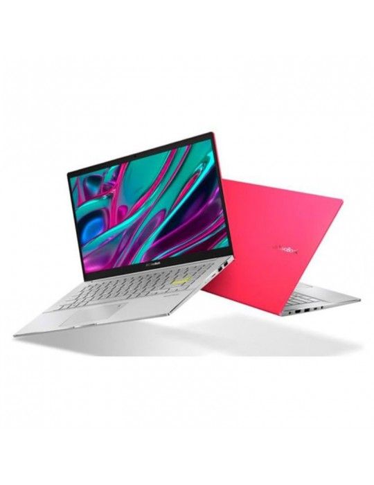  Laptop - ASUS VivoBook-S14 S433FL-EB080T I7-10510U-8GB-SSD 512GB-Nvidia MX250-2GB-14 FHD-Win10-Red