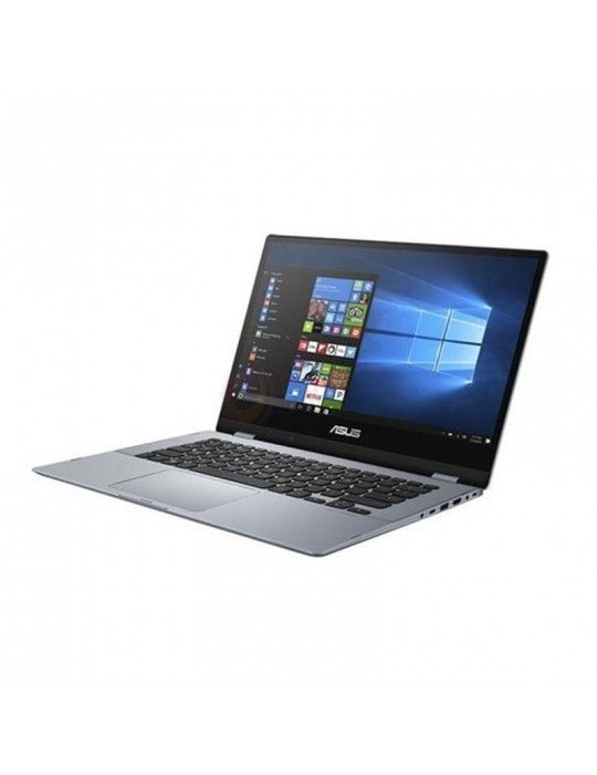  Laptop - ASUS VivoBook Flip 14 TP412FA-EC076T i7-8565U-16GB-SSD 512GB-Intel HD620-14 FHD Touch-Win10-Star Grey-Stylus pen free 