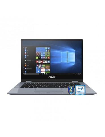 ASUS VivoBook Flip 14 TP412FA-EC076T i7-8565U-16GB-SSD 512GB-Intel HD620-14 FHD Touch-Win10-Star Grey-Stylus pen free bundle