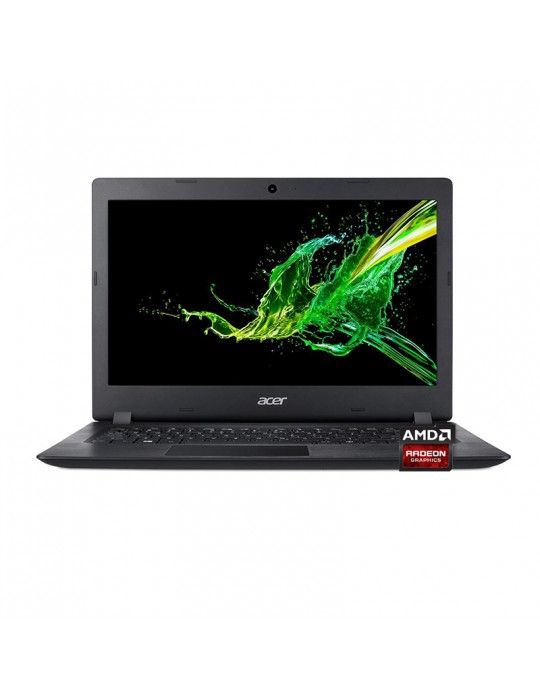  كمبيوتر محمول - Acer Aspire A314-21-477F AMD A4-9120E-4GB-1TB-AMD Radeon graphics-14 HD-Windows 10-Black