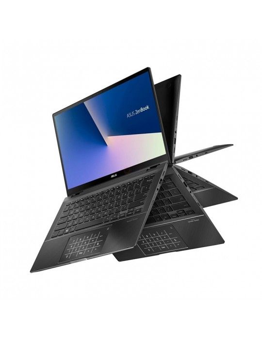  Laptop - ASUS ZenBook Flip UX463FL-AI014T i7-10510U-16GB-SSD 1TB-MX250-2GB-14 FHD Touch-Win10-Grey-Stylus pen free bundle