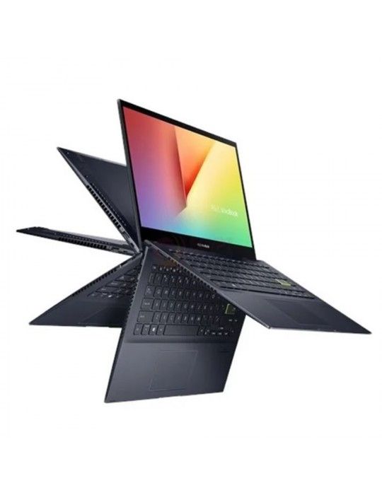  Laptop - ASUS VivoBook Flip TM420IA-EC056T AMD R3-4300U-4GB-SSD 256GB-AMD Radeon Graphics-14 FHD Touch-Win10-Black-Stylus pen f