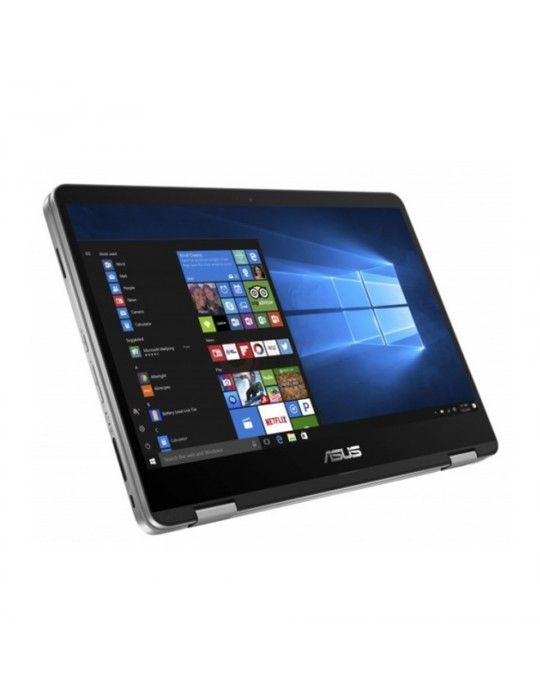  كمبيوتر محمول - ASUS VivoBook Flip TP401MA-BZ215T Celeron N4020-4GB-SSD 128GB-Intel UHD Graphics-14 HD Touch-Win10-Grey-Stylus 