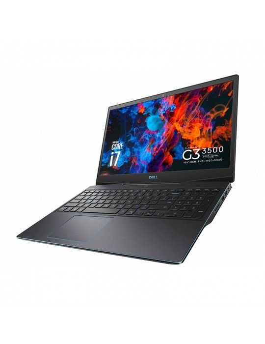  Laptop - Dell Inspiron G3-3500 i7-10750H-8GB-SSD512 GB-GTX1650 4G-15.6 FHD-Black