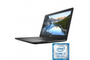  Laptop - Dell Inspiron 3580-15.6"-Intel Core i7-8565U-8GB RAM DDR4-1TB HDD-VGA AMD R520 2GB Dedicated-DOS-Black