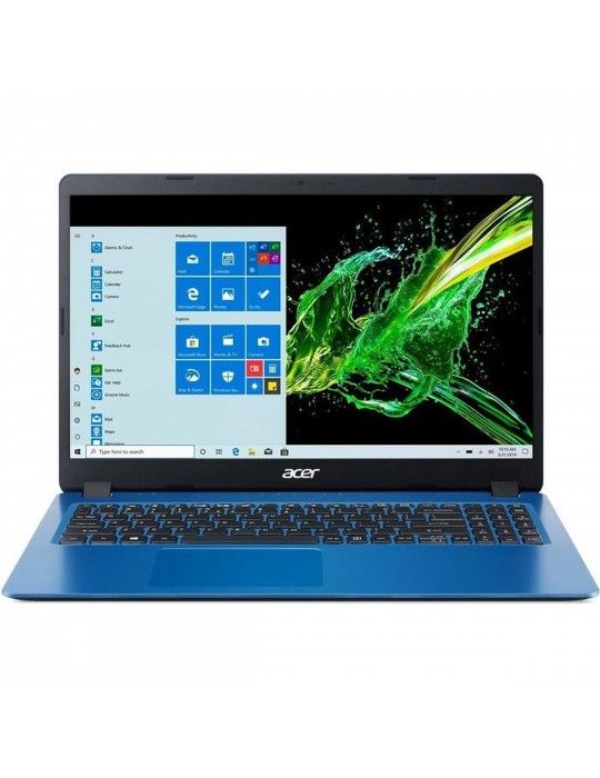  كمبيوتر محمول - Acer Aspire 3 A315-56-33SX i3-1005G1-4GB-1TB-Intel Graphics-Win10-15.6 HD-Blue
