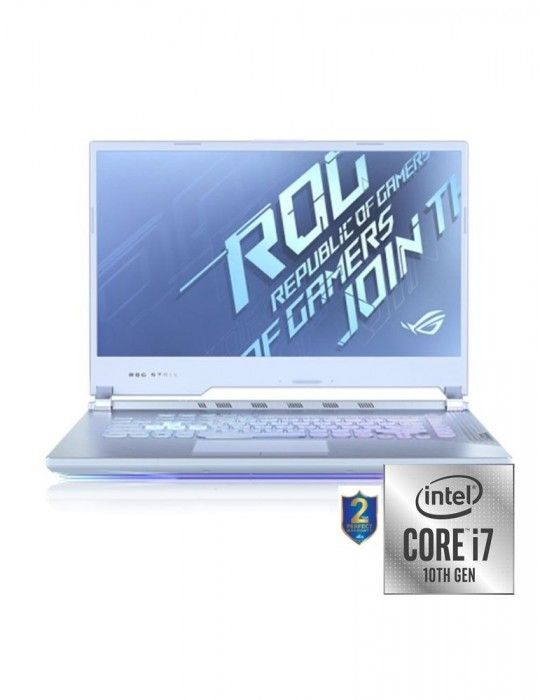  كمبيوتر محمول - ASUS ROG Strix G512LI-HN099T-ntel®Core™i7-10750H-16GB DDR4-512GB PCIE SSD-GTX™ 1650Ti-Win10-15.6 FHD