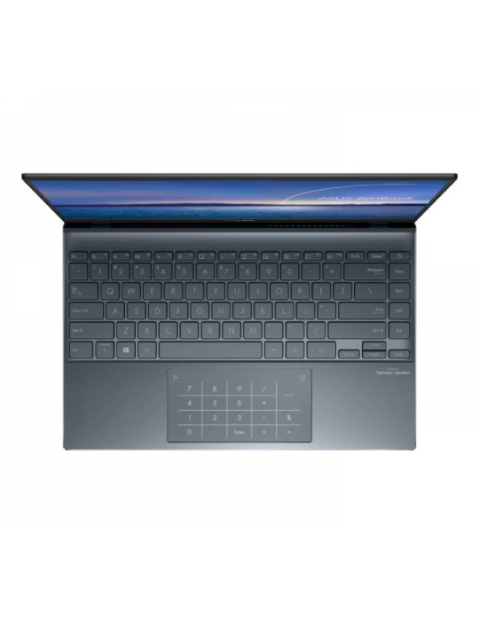  Laptop - ASUS Zenbook 14 UX425EA-BM010T I7-1165G7-16GB-1TB SSD-Intel Iris Xᵉ Graphics-14 FHD-Win10-PINE GREY-SLEEVE