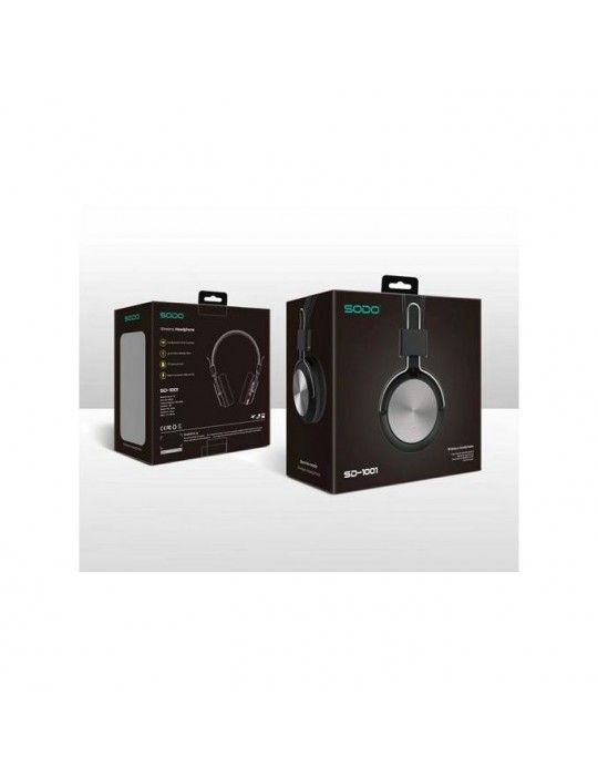  Home - Headphone SODO Bluetooth SD-1001 Black