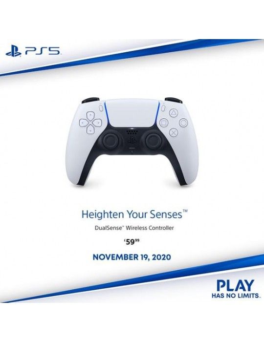  Gaming Accessories - Dual Sense Wireless Controller for PS 5