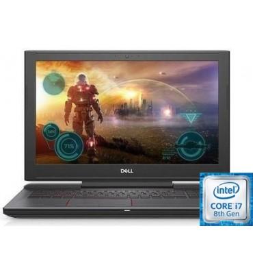 Dell Inspiron G 5-N 5587-15.6"-Intel Core i7-8750H-16GB RAM DDR4-SSD 256GB-1TB HDD-VGA Geforce GTX1050Ti-4GB DDR5-DOS