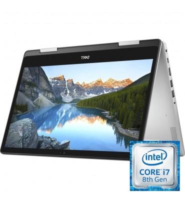 Dell Inspiron 5482-14" Touch-Intel Core i7-8265U-8GB RAM DDR4-SSD 256GB-VGA Intel UHD Graphics 620-Windows 10-Sliver